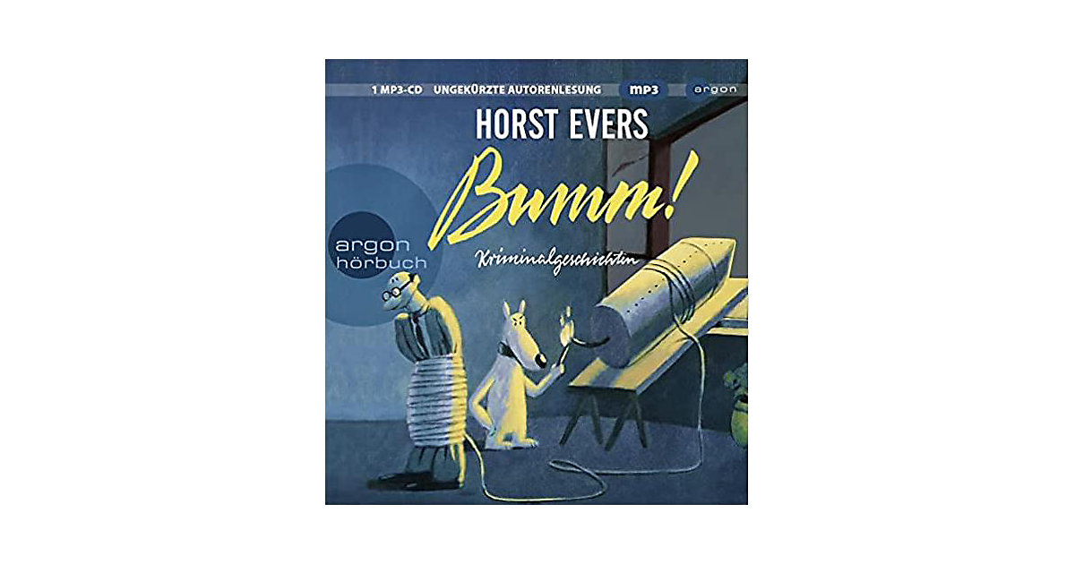 CD Horst Evers - Bumm! Kriminalgeschichten (MP3-CD) Hörbuch