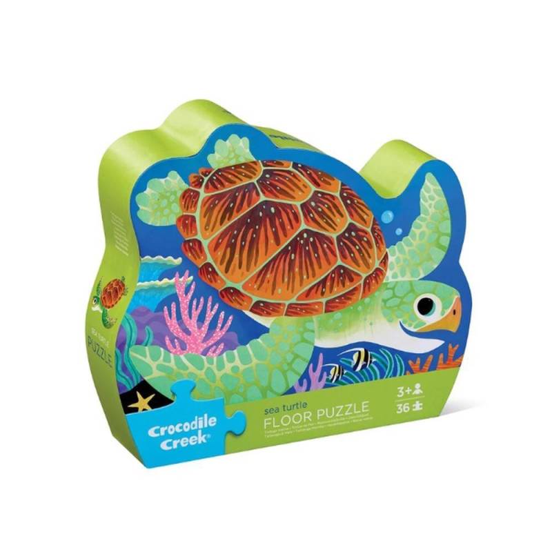 CROCODILE Bodenpuzzle 36 Teile: Meeresschildkröten CROCODILE Bodenpuzzle 36 Teile: Meeresschildkröten