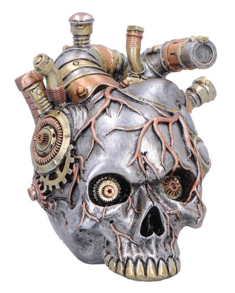 Cardiac Cranium Steampunk Totenkopf 17,5cm Cardiac Cranium Steampunk Totenkopf 17,5cm