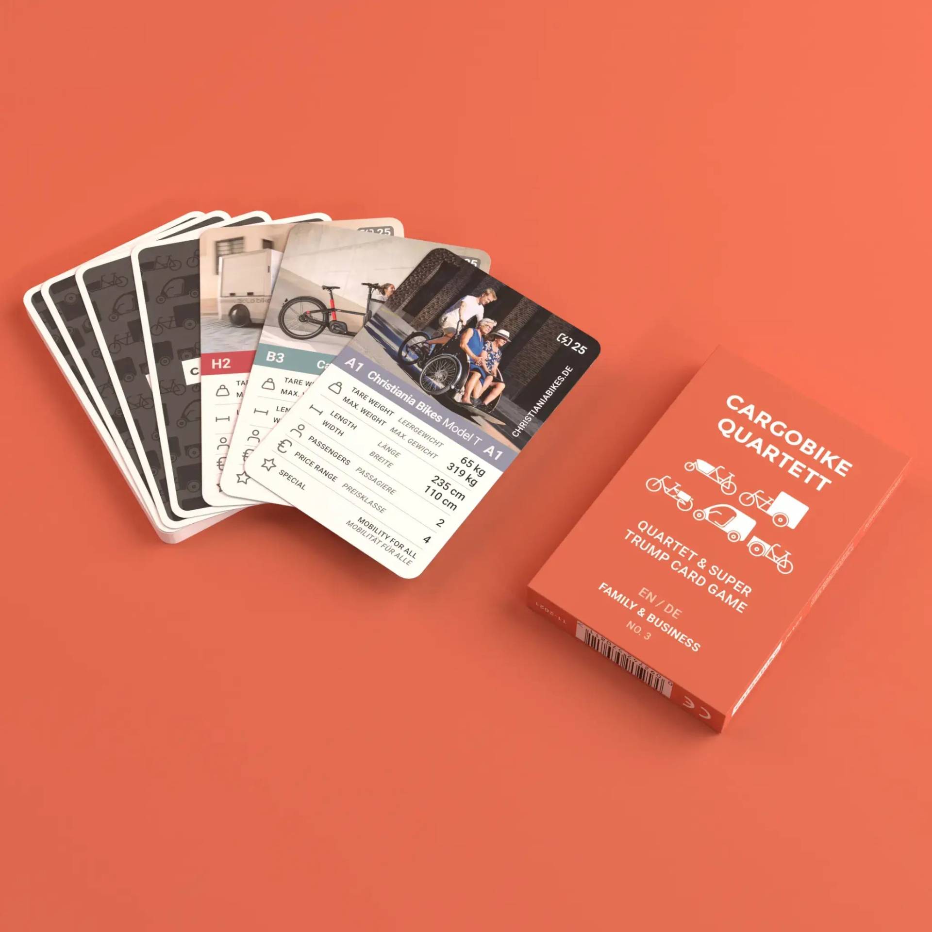 Cargobike-Quartett