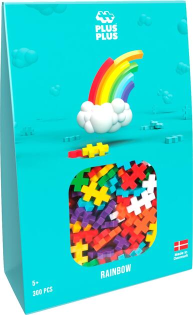 Carletto - Plus-Plus Mini / 300 Bausteine Regenbogen