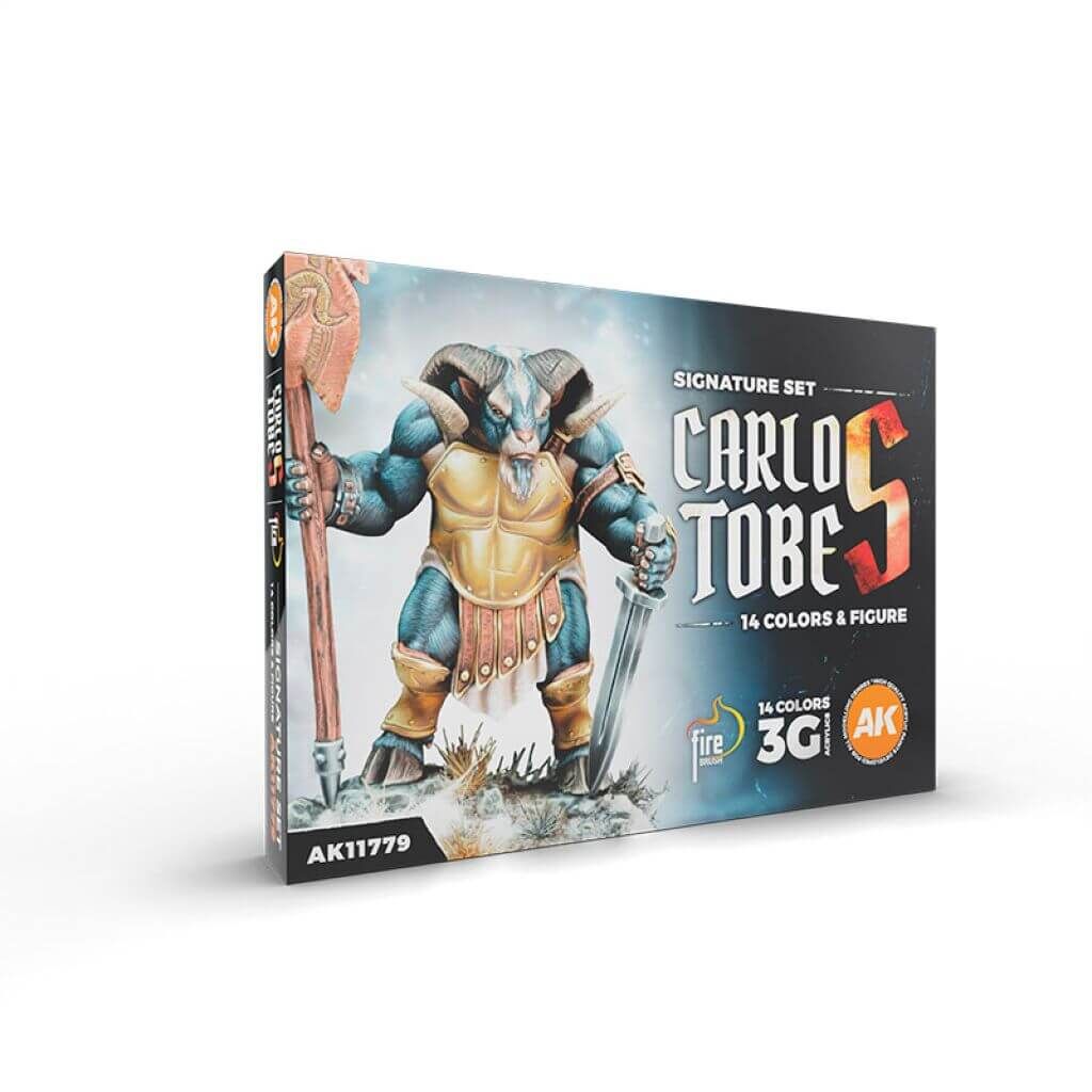 Carlos Tobes – 3gen Signature Set – 14 Colors & 1 Figure