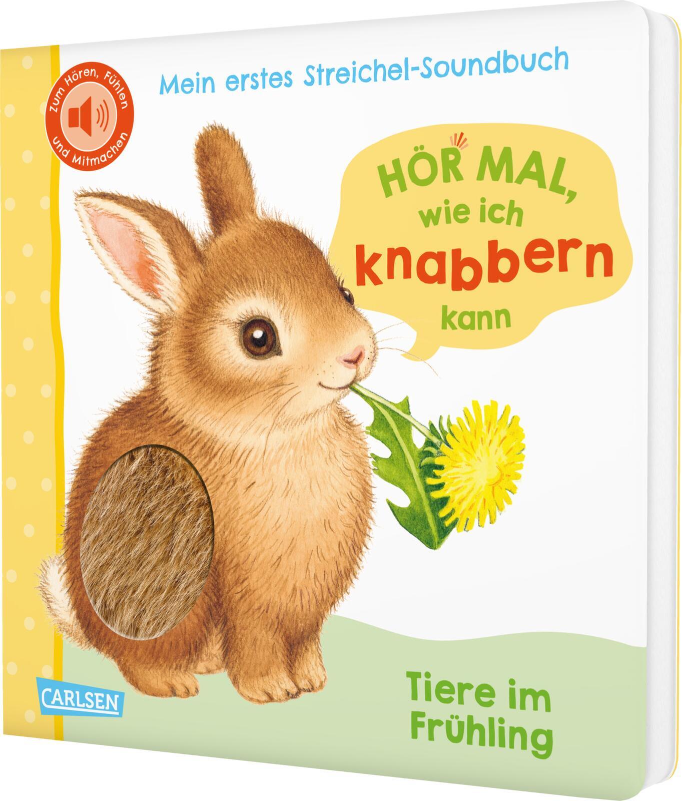Carlsen Verlag - Hör mal, wie ich knabbern kann (Mein erstes Streichel-Soundbuch 5)