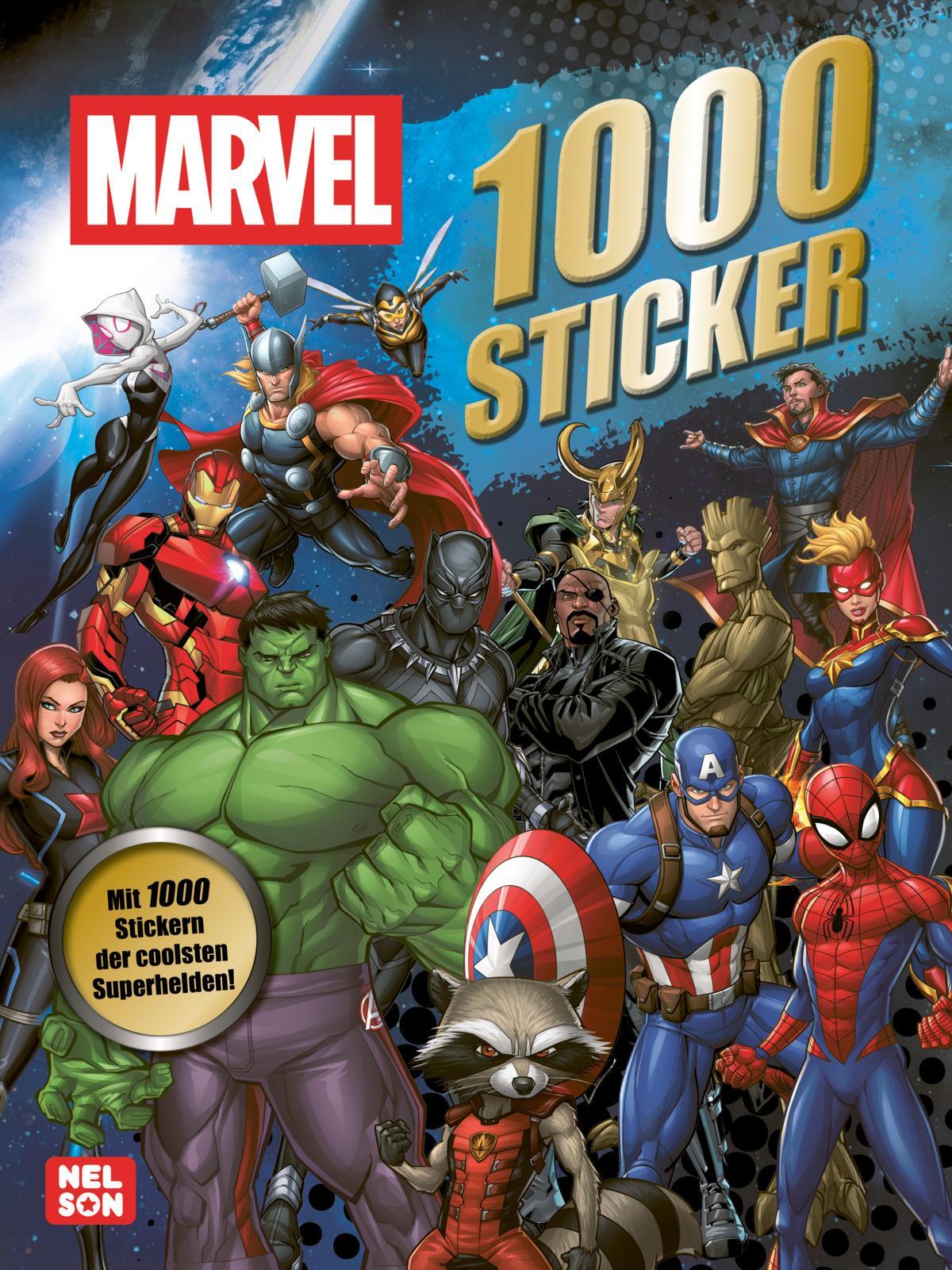 Carlsen Verlag - MARVEL: 1000 Sticker Carlsen Verlag - MARVEL: 1000 Sticker
