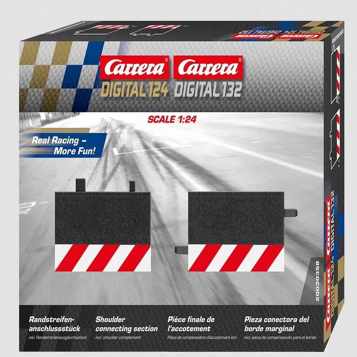Carrera - DIG124/132 Randstreifenanschlußstück