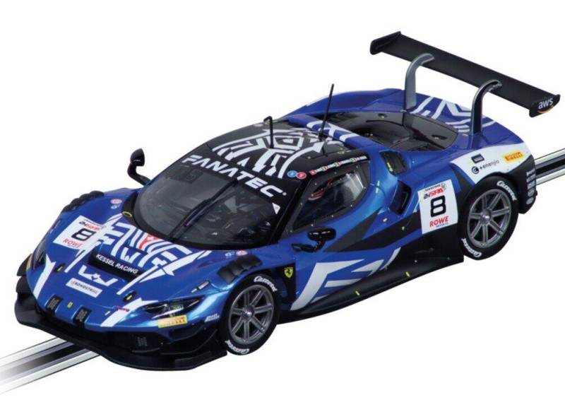 Carrera - Dig124 Ferrari 296 GT3 «Kessel Racing, No.8« 24H Spa 2024