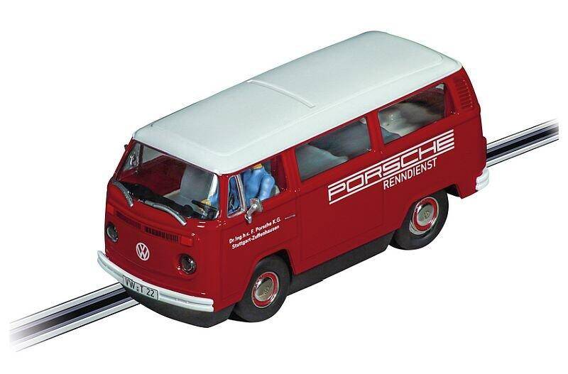 Carrera - Dig132 VW Bus T2b Porsche Renndienst Carrera - Dig132 VW Bus T2b Porsche Renndienst