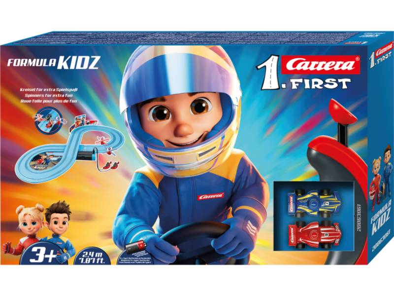 Carrera - First FormulaKidz Carrera Autorennbahn Set Carrera - First FormulaKidz Carrera Autorennbahn Set