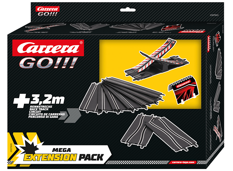 Carrera - GO!!! Extension Pack - Mega Carrera GO!!! Schienen Zubehör Carrera - GO!!! Extension Pack - Mega Carrera GO!!! Schienen Zubehör