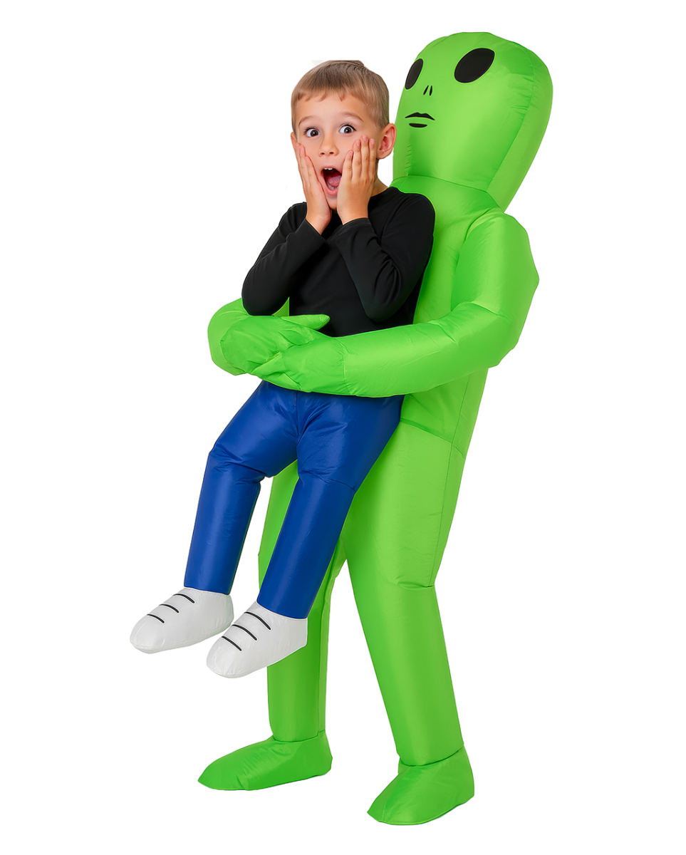 Carry me Alien Kinder Kostüm 10 - 12 Jahre