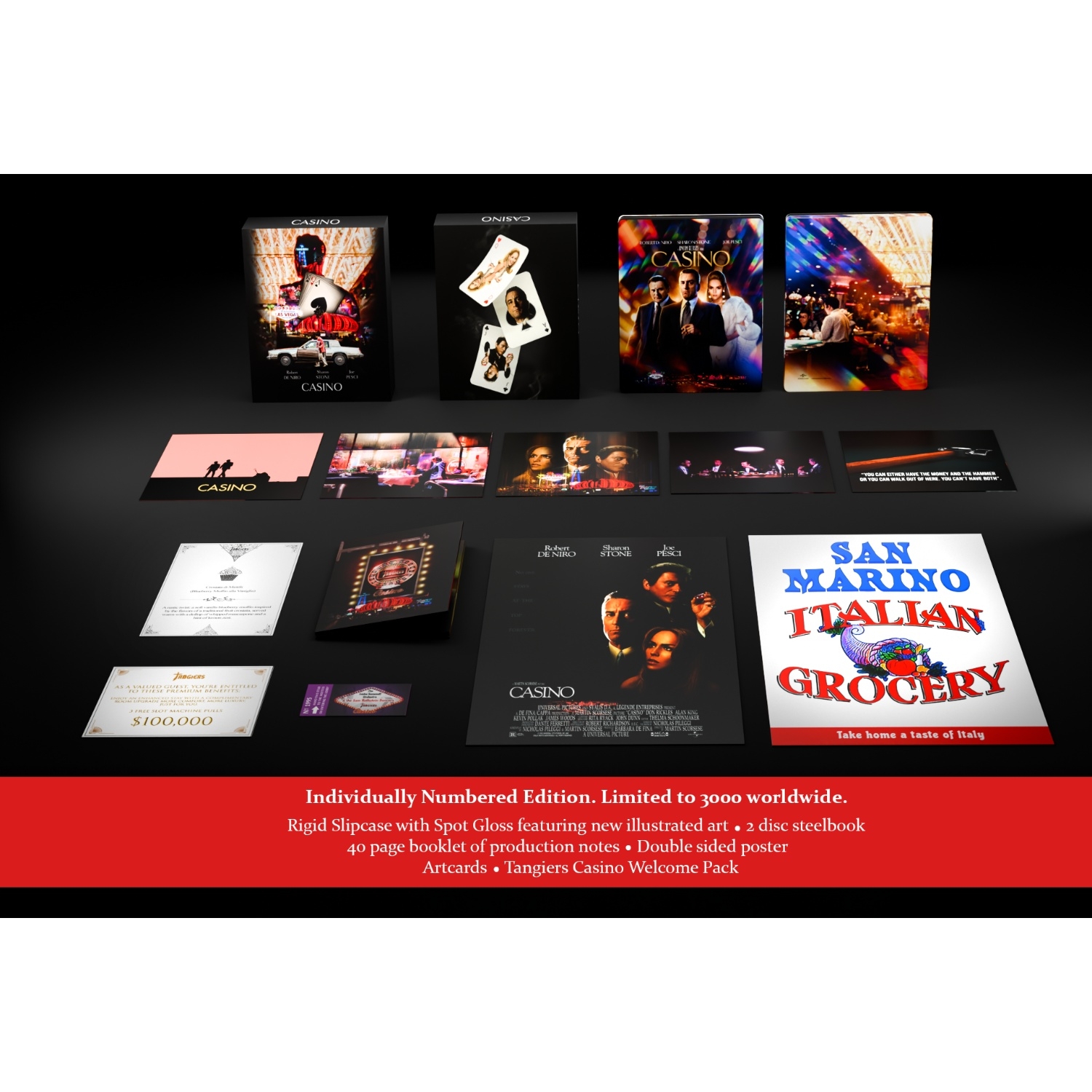Casino Ultimate Collector’s Edition 4K Ultra HD & Blu-Ray Steelbook