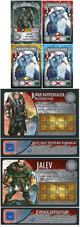 Champions of Midgard - Sonderkarten-Paket 1 (Jalev, Bj�rn, Draudan)