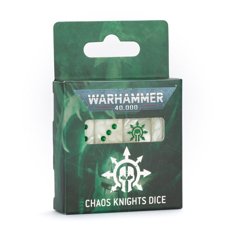 Chaos Knights Dice Set 16 Stück Games Workshop Warhammer 40k Würfel CSM Dices