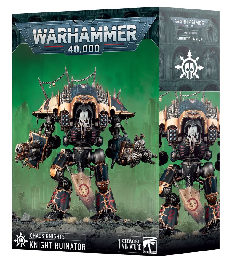 Chaos Knights Knight Ruinator Games Workshop Ritter Chaos Space Marines CSM
