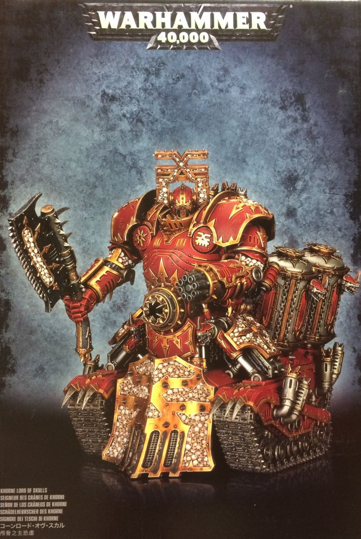 Chaos Space Marine Khorne Lord of Skulls Games Workshop CSM Schädelherrscher