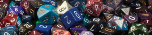 Chessex Dice RPG Würfel einzeln Tabletop Rollenspiel 1 Würfel