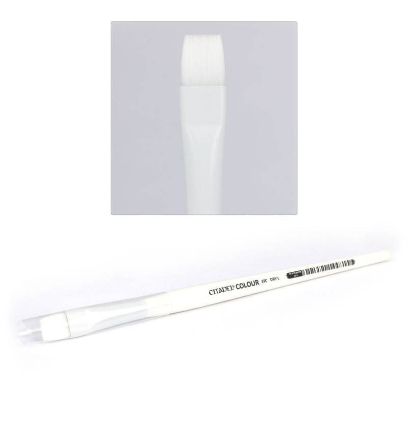 Citadel Synthetic L Dry Pinsel Games Workshop Large Dry Brush GW 63-11 Bürsten Citadel Synthetic L Dry Pinsel Games Workshop Large Dry Brush GW 63-11 Bürsten