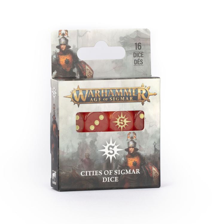 Cities of Sigmar Dice Set 16 Würfel Games Workshop Warhammer Würfel AoS