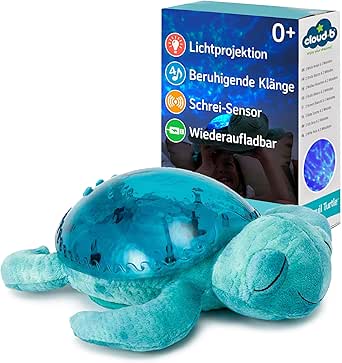Cloud.b - Nachtlicht / Tranquil Turtle / Türkis / Wiederaufladbar