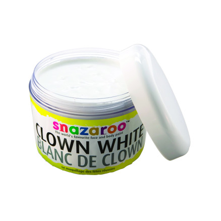 Schminkfarbe 250ml Clown weiß von Snazaroo
