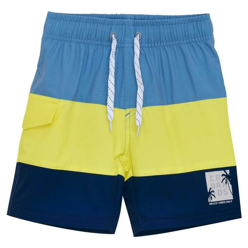 Colorblock Badeshorts gelb-blau 176 Colorblock Badeshorts gelb-blau 176