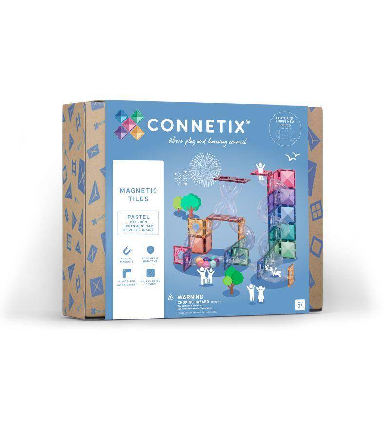 Connetix - Connetix Pastel Ball Run Expansion Pack 80-teilig