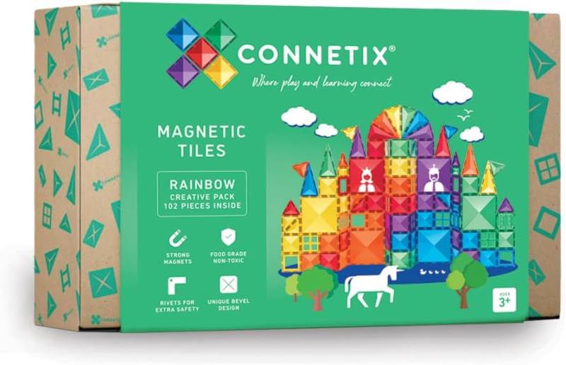 Connetix - Connetix Rainbow Creative Set 102 Teile Connetix - Connetix Rainbow Creative Set 102 Teile