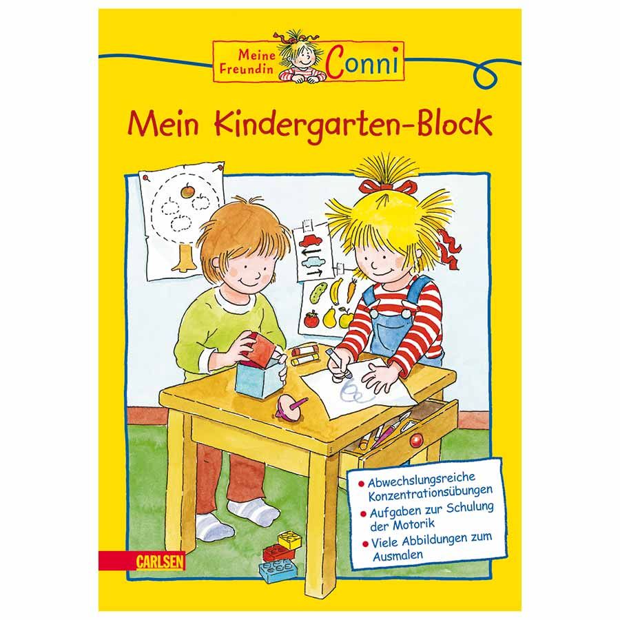 Conni Mein Kindergarten-Block ab 4 Jahre Conni Mein Kindergarten-Block ab 4 Jahre