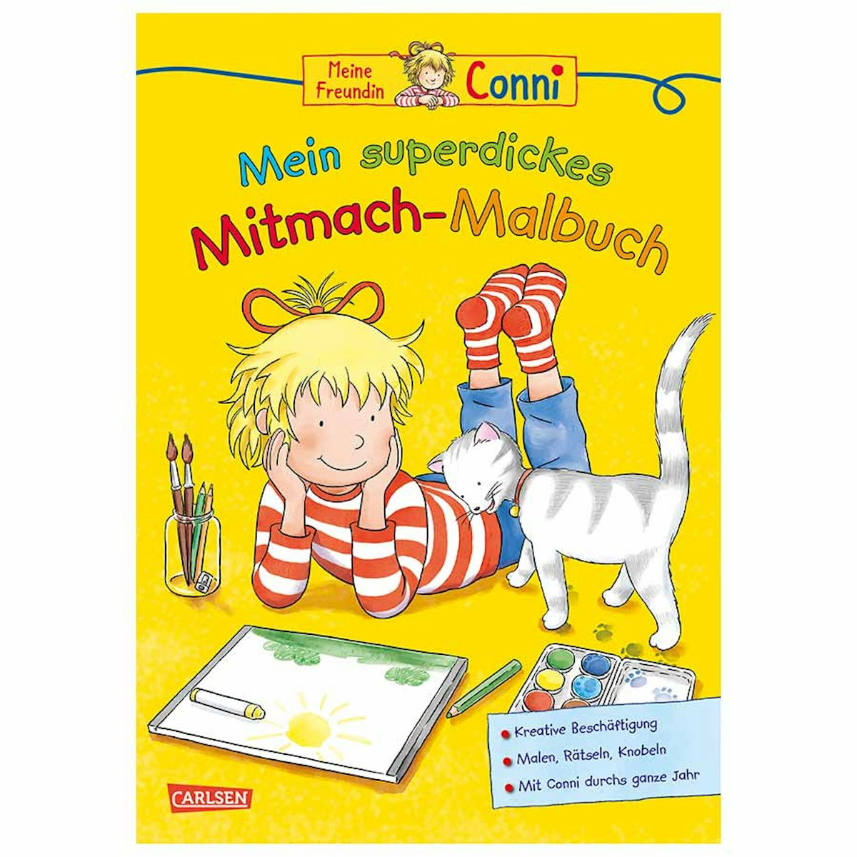 Conni superdickes Mitmach-Malbuch ab 5-10 Jahre