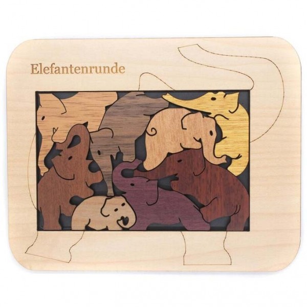 Constantin Puzzles: Elefantenrunde