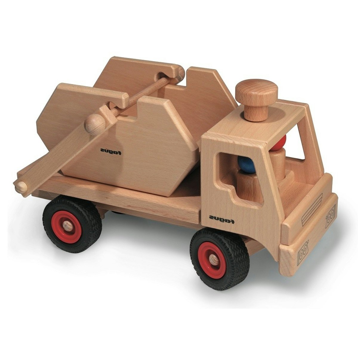 Container LKW aus Echtholz