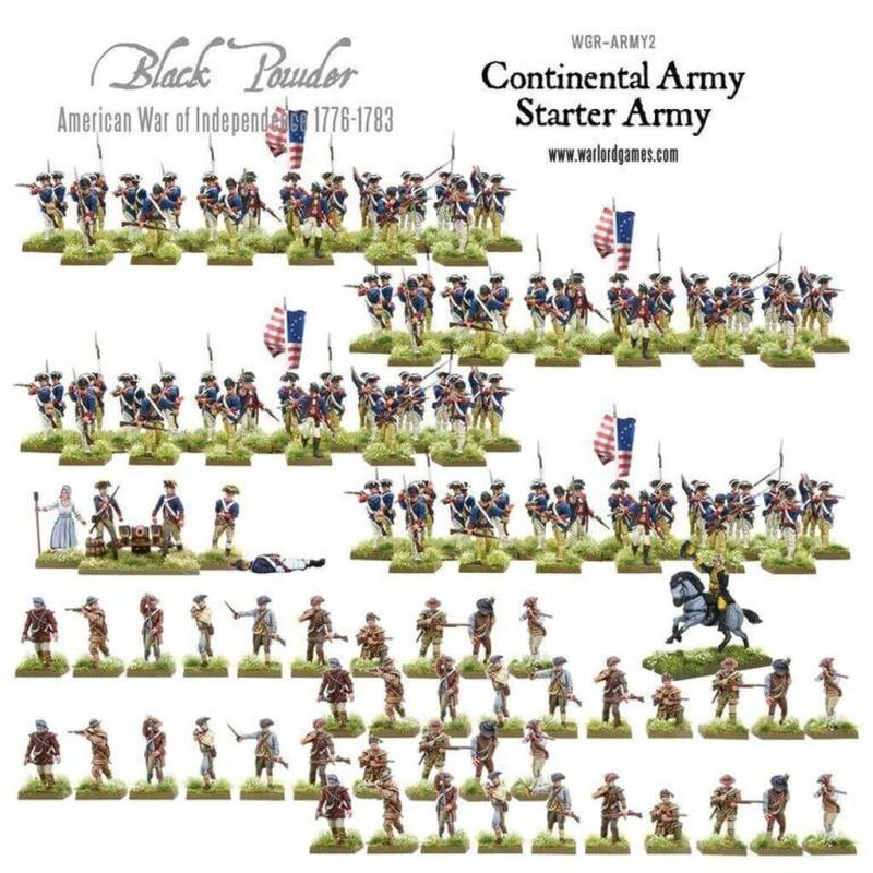 Continental Army starter set Continental Army starter set