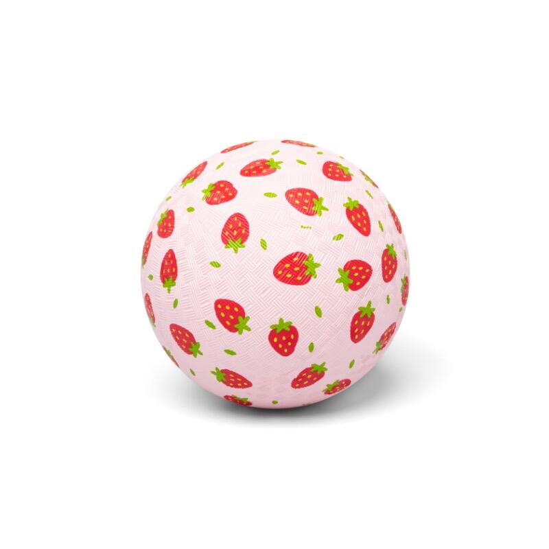 Cool Kidz - Ball 18 cm Erdbeeren Kautschuk Cool Kidz - Ball 18 cm Erdbeeren Kautschuk