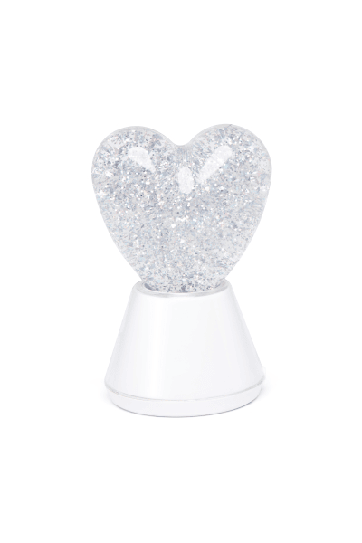 Cool Kidz - Nachtlicht Glitterlampe Herz