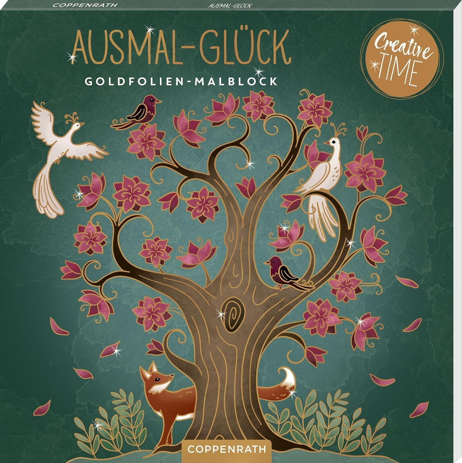 Coppenrath - Ausmal-Glück, Goldfolien-Malblock Coppenrath - Ausmal-Glück, Goldfolien-Malblock