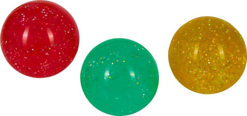 Coppenrath - Glitzer-Flummi - Bunte Geschenke, sort.i.D.