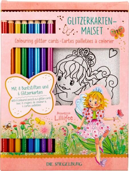 Coppenrath - Glitzerkarten-Malset Prinzessin Lillifee