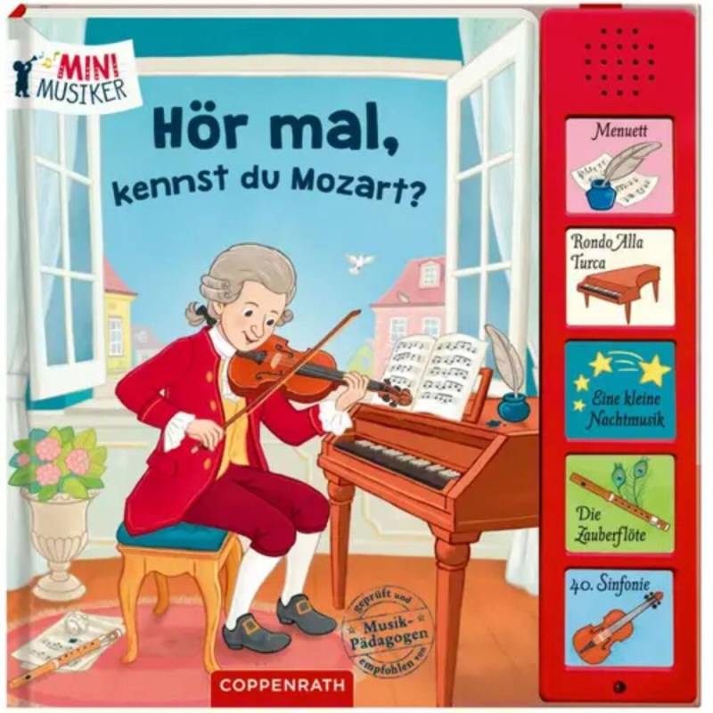 Coppenrath - Hör mal, kennst du Mozart? (Mini-Musiker/Soundbuch