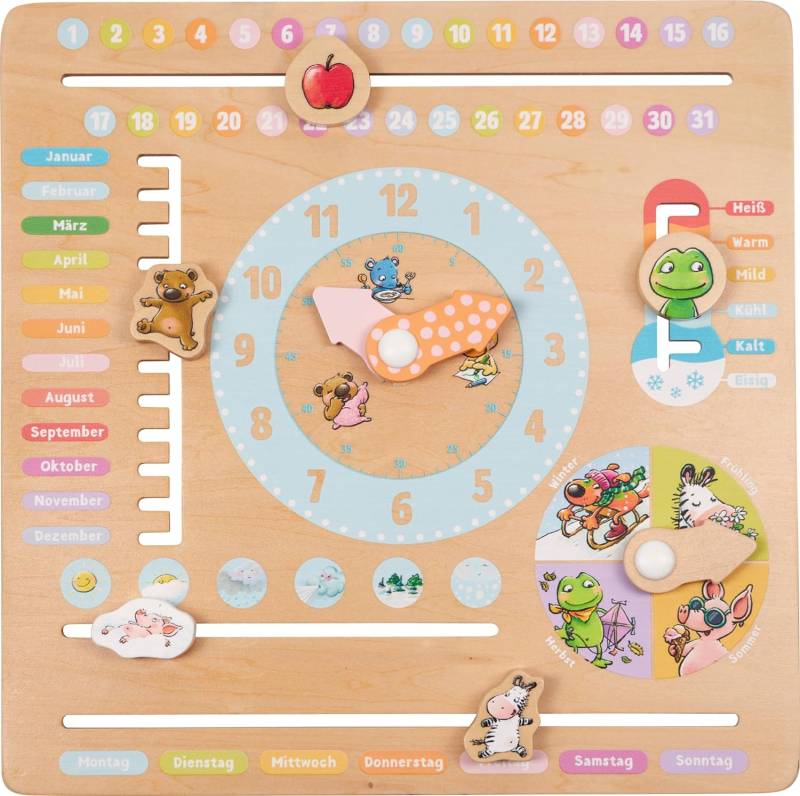 Coppenrath - Lern-Kalender aus Holz - Die Lieben Sieben Coppenrath - Lern-Kalender aus Holz - Die Lieben Sieben