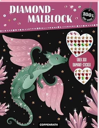 Coppenrath - Malblock Diamanten Drache