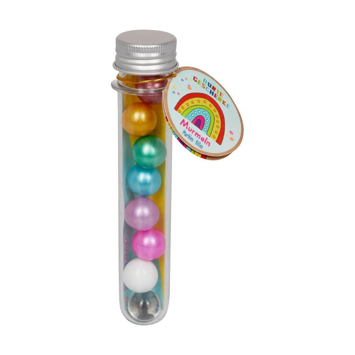 Coppenrath - Murmeln im Reagenzglas Regenbogen pastel Coppenrath - Murmeln im Reagenzglas Regenbogen pastel