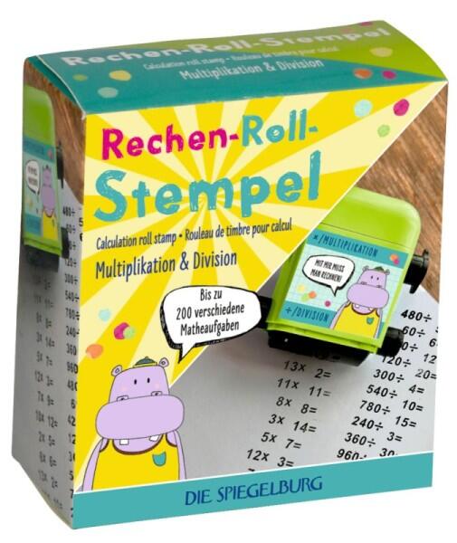 Coppenrath - Rechen-Roll-Stempel - Division & Multiplik. Bunte Geschenke