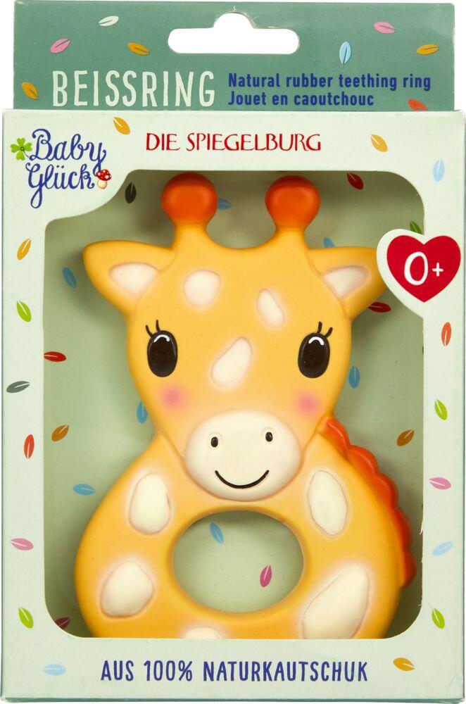 Coppenrath - SPIEGELBURG Beißring aus Naturkautschuk Giraffe - BabyGlück Coppenrath - SPIEGELBURG Beißring aus Naturkautschuk Giraffe - BabyGlück