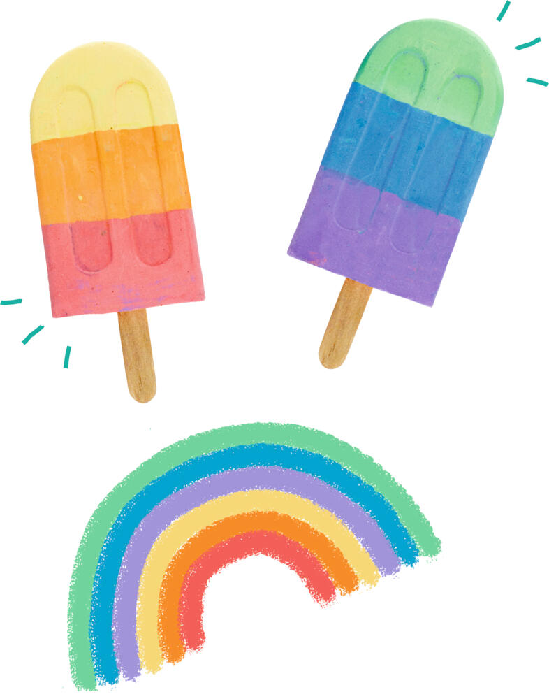 Coppenrath - Straßenkreide Eis am Stiel