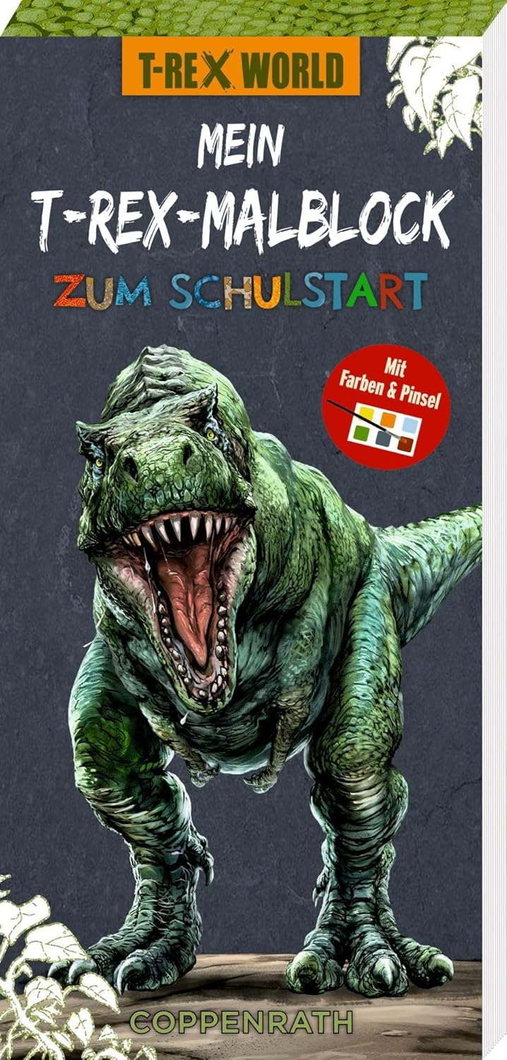 Coppenrath - T Rex Malblock Schulstart