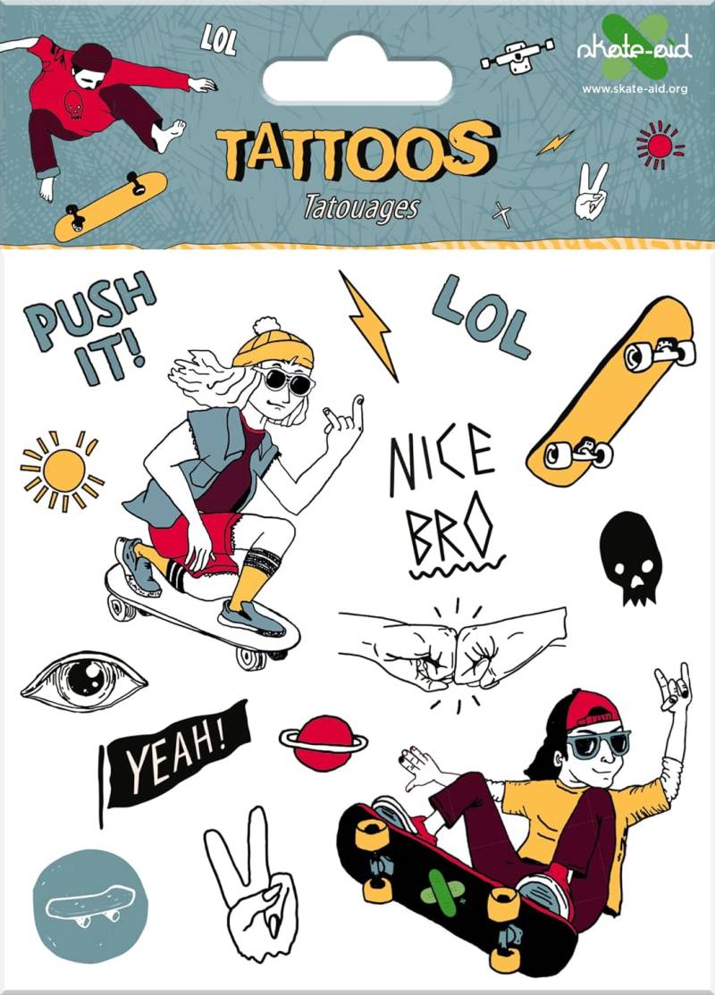 Coppenrath - Tattoos skate-aid