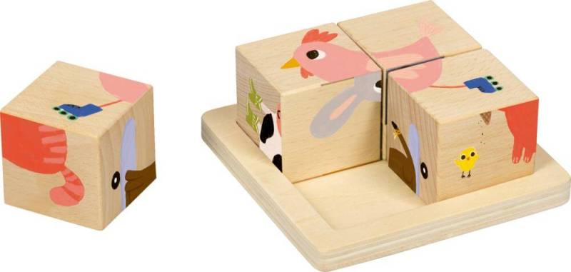 Coppenrath - Würfelpuzzle Bauernhof - Spiegelburg minis