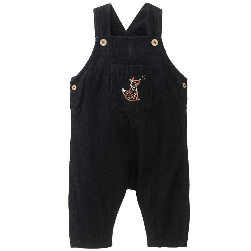 Cord Latzhose Fuchs schwarz 98