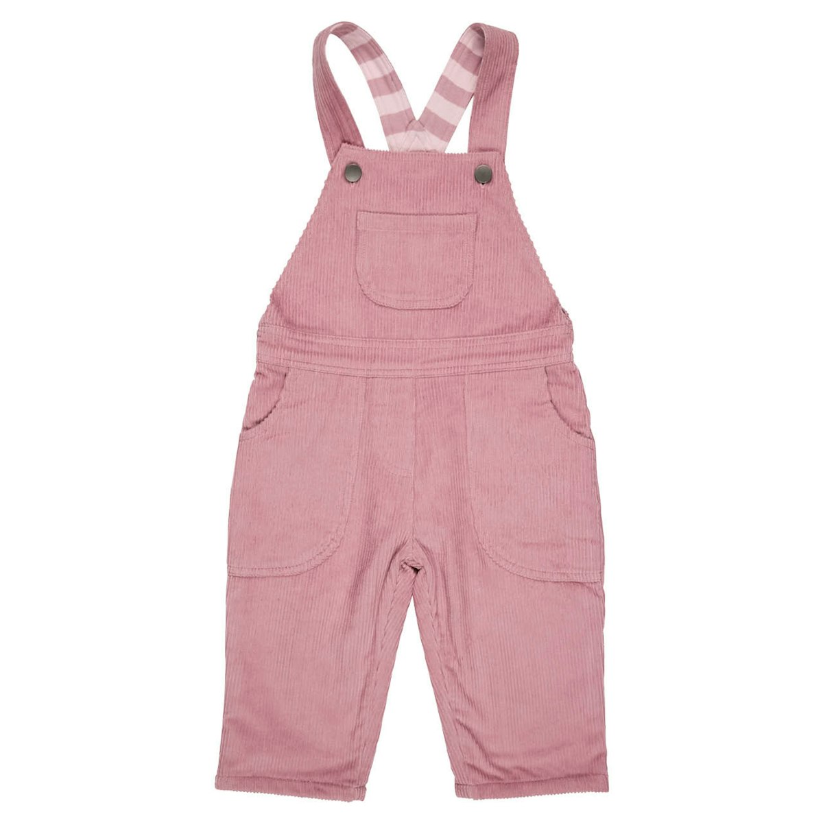 Cord-Latzhose rosa 80