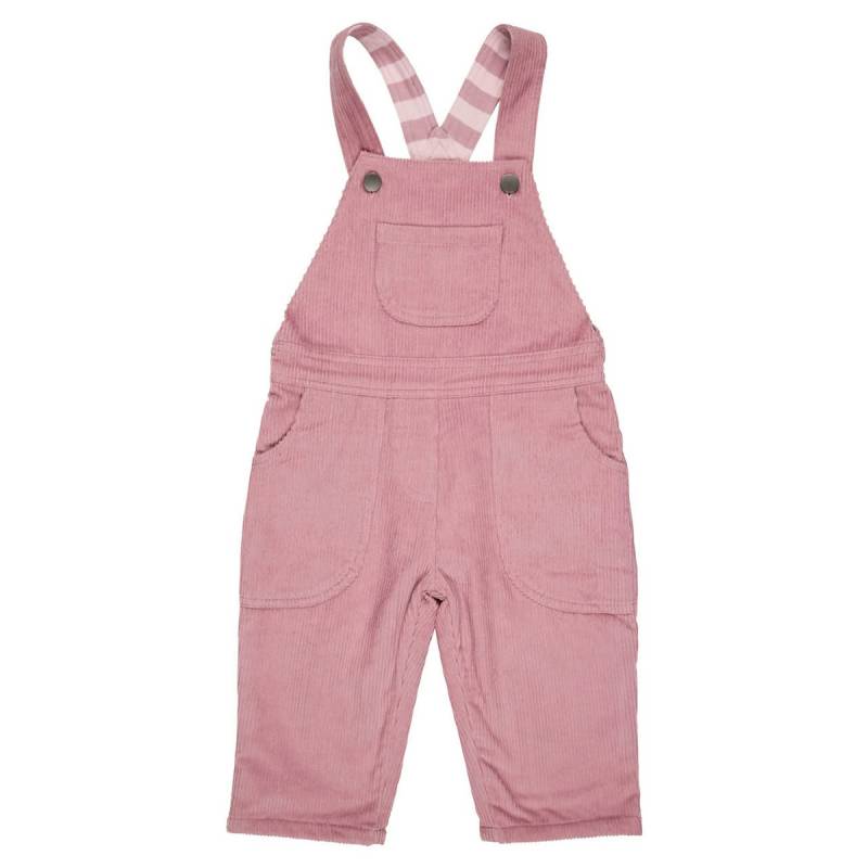 Cord-Latzhose rosa 80